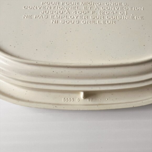 Vintage Rubbermaid Microwave Cookware Set Bacon Tray 3QT Casserole Strainer 3pc - Picture 6 of 13